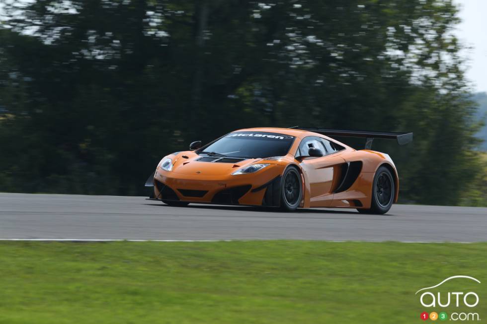 front 3/4 action view