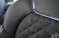 Seat of the 2019 Genesis-G70-2.0T-Sport-RWD-