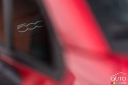 2016 Fiat 500x seat detail