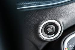 Bouton de démarrage et arrêt du moteur du Dodge Challenger Scat Pack 2015