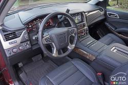 2016 GMC Yukon Denali cockpit