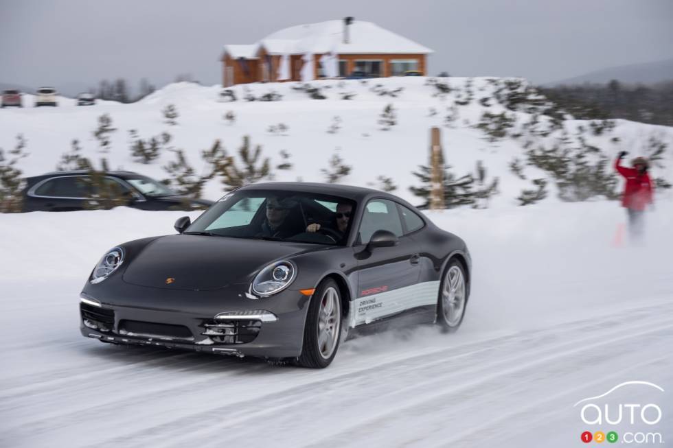 action photo on and off the track