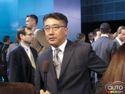 Yousuke Sekino, chief engineer and project manager of the 2014 Acura RLX