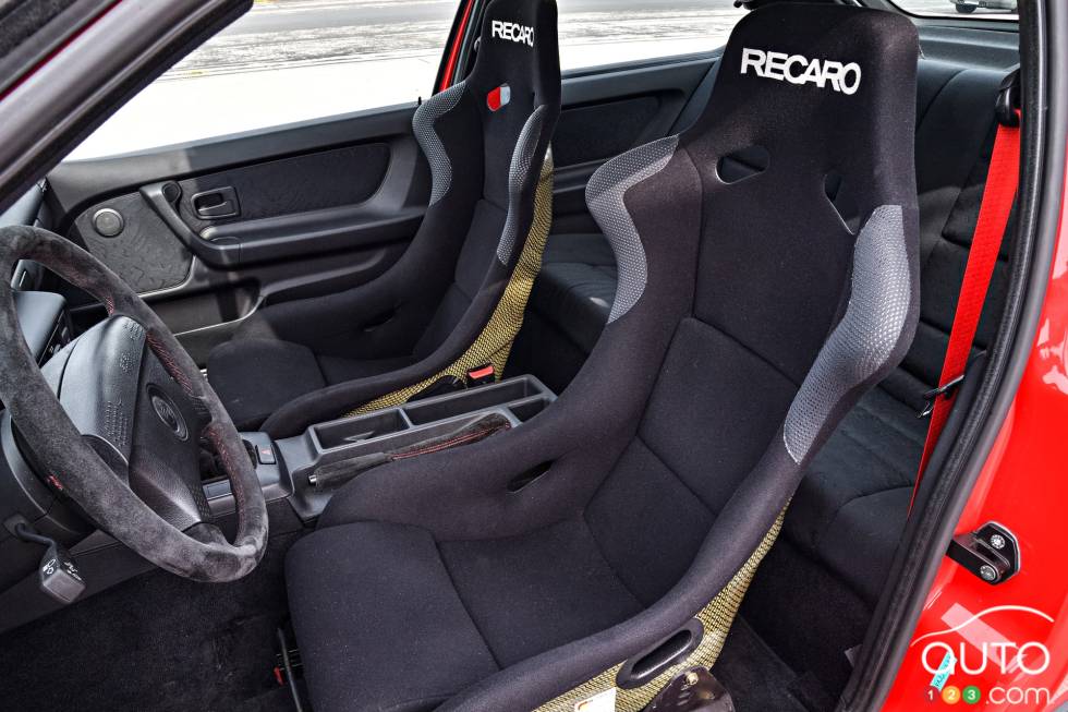 Sièges avant de la BMW E36 M3