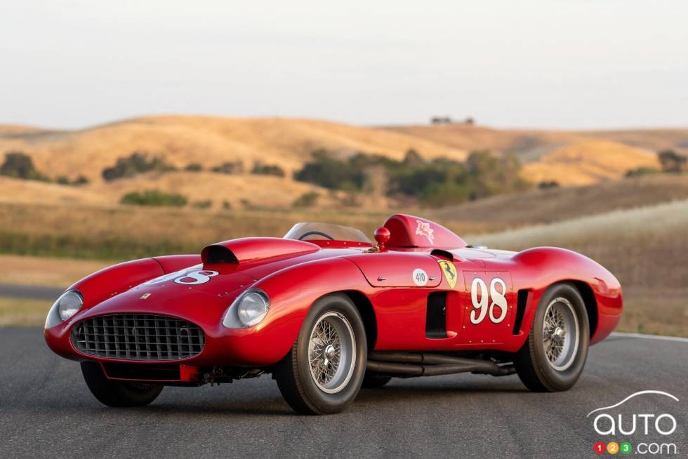 22 millions pour une Ferrari 410 Sport Spider 1955