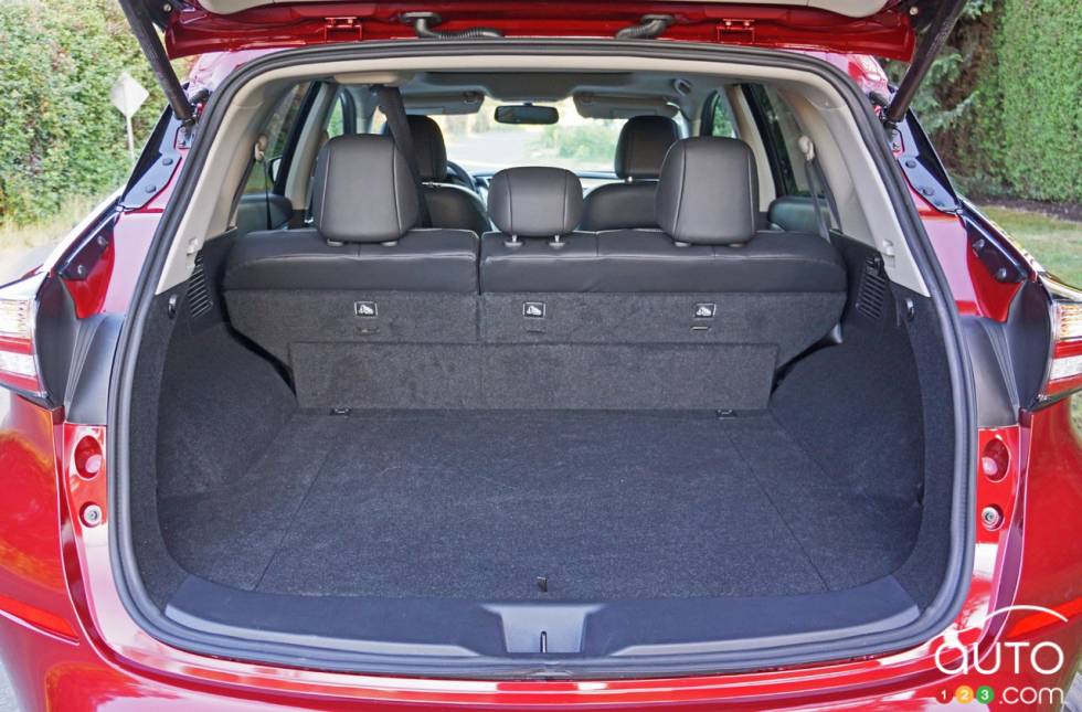 2016 Nissan Murano Platinum trunk