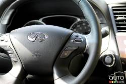 Steering wheel-mounted cruise controls