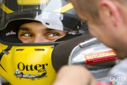 German Quiroga Jr, Toyota Otter Box, during Friday practice.