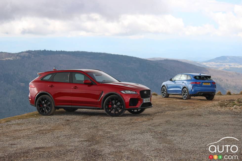 Nosu conduisons le Jaguar F-Pace SVR 2020