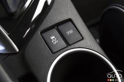 Boutton de contrôle des modes de conduite de la Corolla S 2016