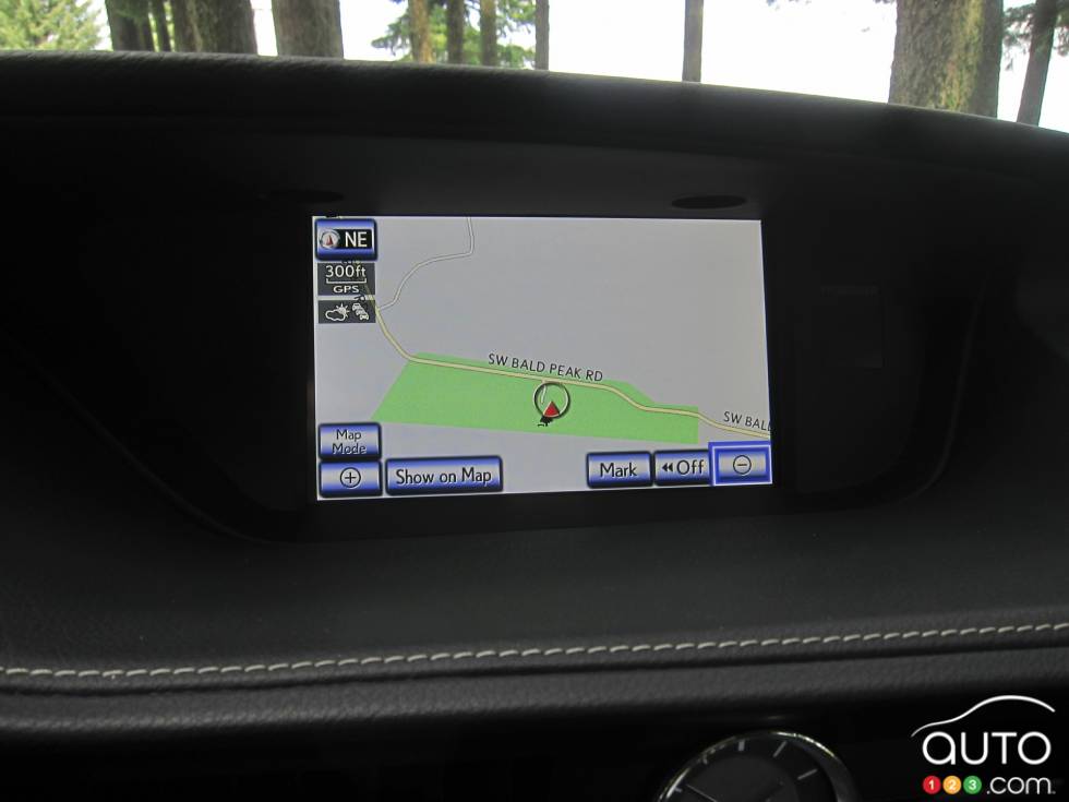 Navigation system display