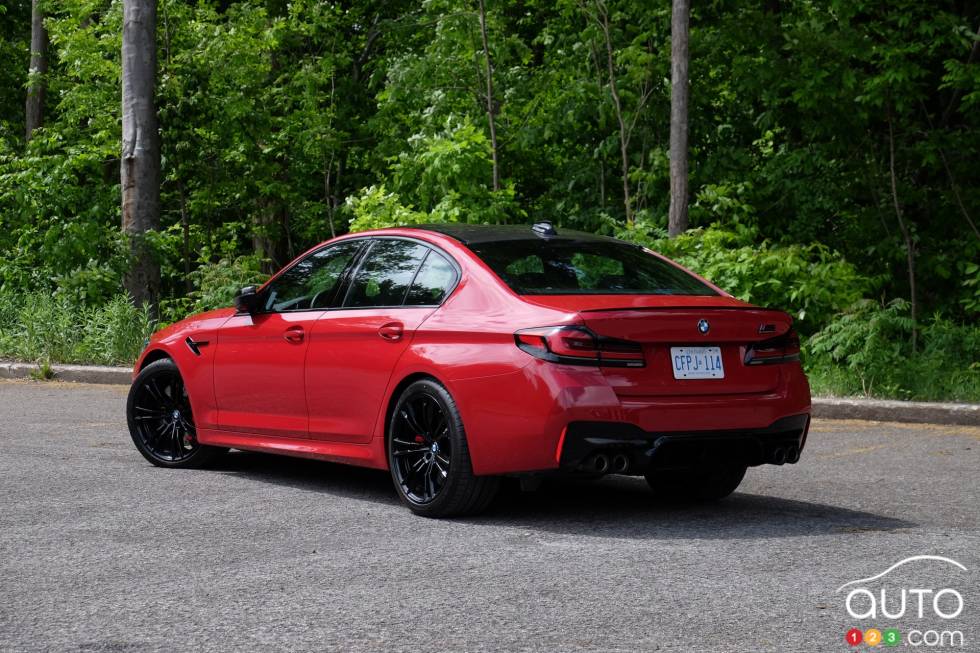 We drive the 2021 BMW M5 Competition