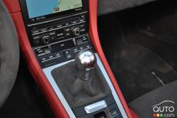2016 Porsche Boxster Spyder shift knob