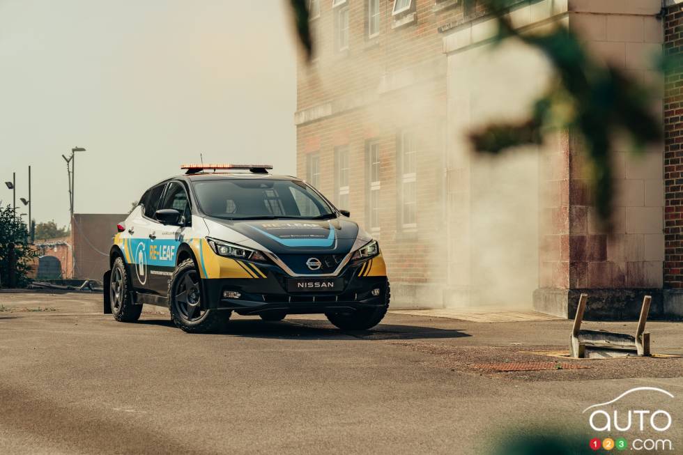 Voici le prototype Nissan RE-LEAF