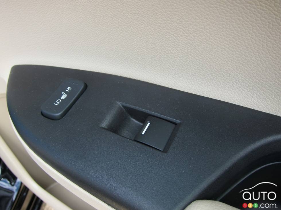 Power window control