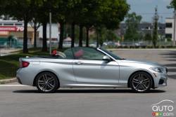 2015 BMW 228i xDrive Cabriolet side view