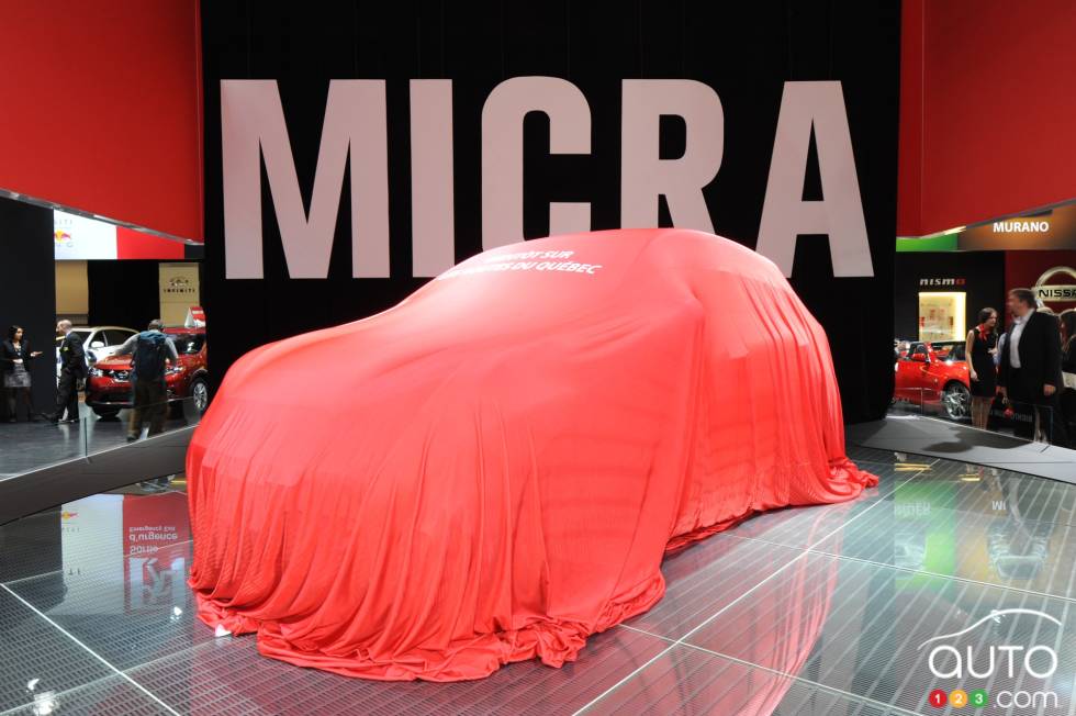 front 3/4 view before unveiling