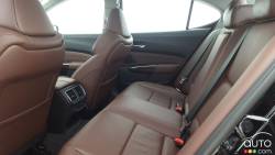 2016 Acura TLX rear seats