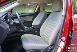2017 Ford Fusion Hybrid front seats