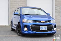 2017 Chevrolet Sonic front view