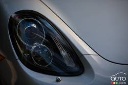 2015 Porsche Cayman S headlight