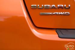 Détails du logo Subaru AWD