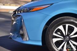 Détail extérieur de la Toyota Prius Prime 2017