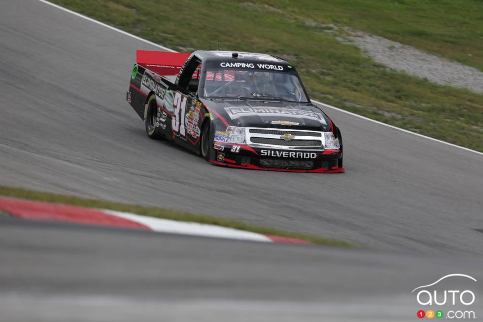 James Buescher, Chevrolet Motomaster Eliminator en action lors de la première pratique de vendredi