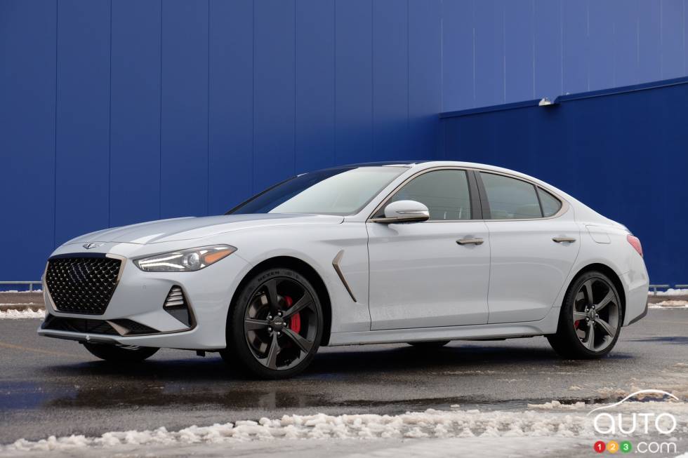 We drive the 2021 Genesis G70