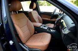 2016 Mercedes-Benz GLE 450 AMG front seats