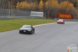 front 3/4 action view