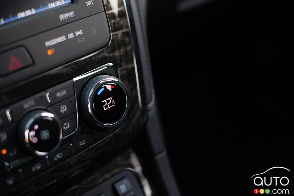 Commandes de la température