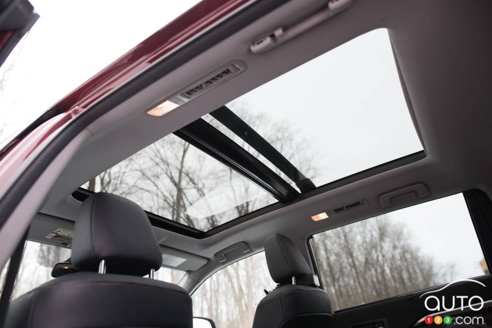 2022 Toyota Highlander Panoramic Sunroof