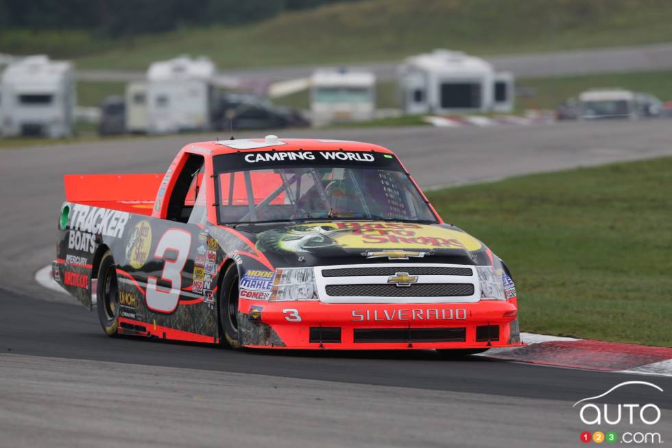 Ty Dillon, Chevrolet Bass Pro Shops - Tracker Boats in action during practice on saturday