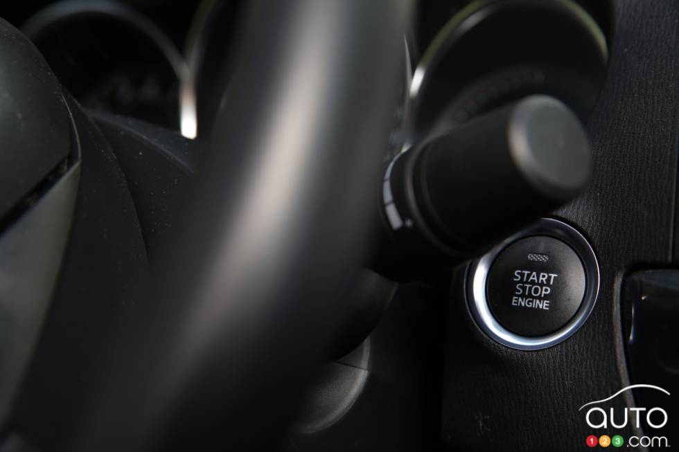 engine start and stop button