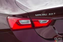 Feux arrière de la Chevrolet Malibu 2016