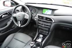 2017 Infiniti QX30 cockpit
