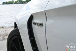 Détail extérieur de la Ford Mustang GT350 2016