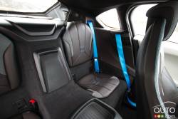 2016 BMW i8 rear seats