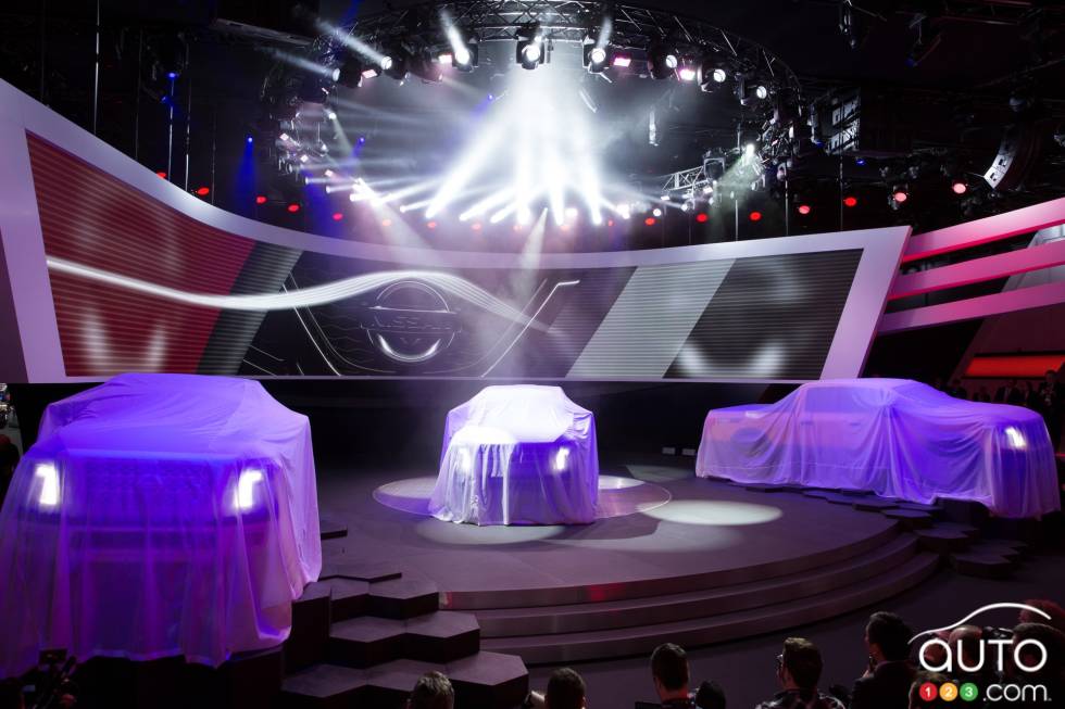 Nissan Titan under wraps before unveiling
