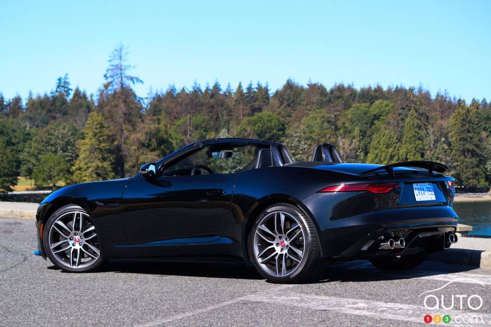 Nous conduisons la Jaguar F-Type 2022