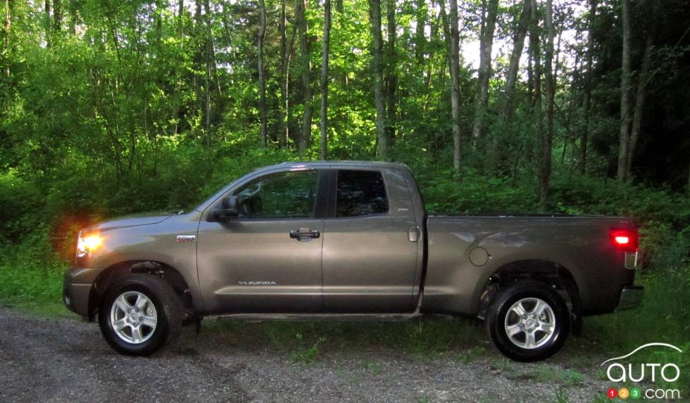 Vue du côté gauche