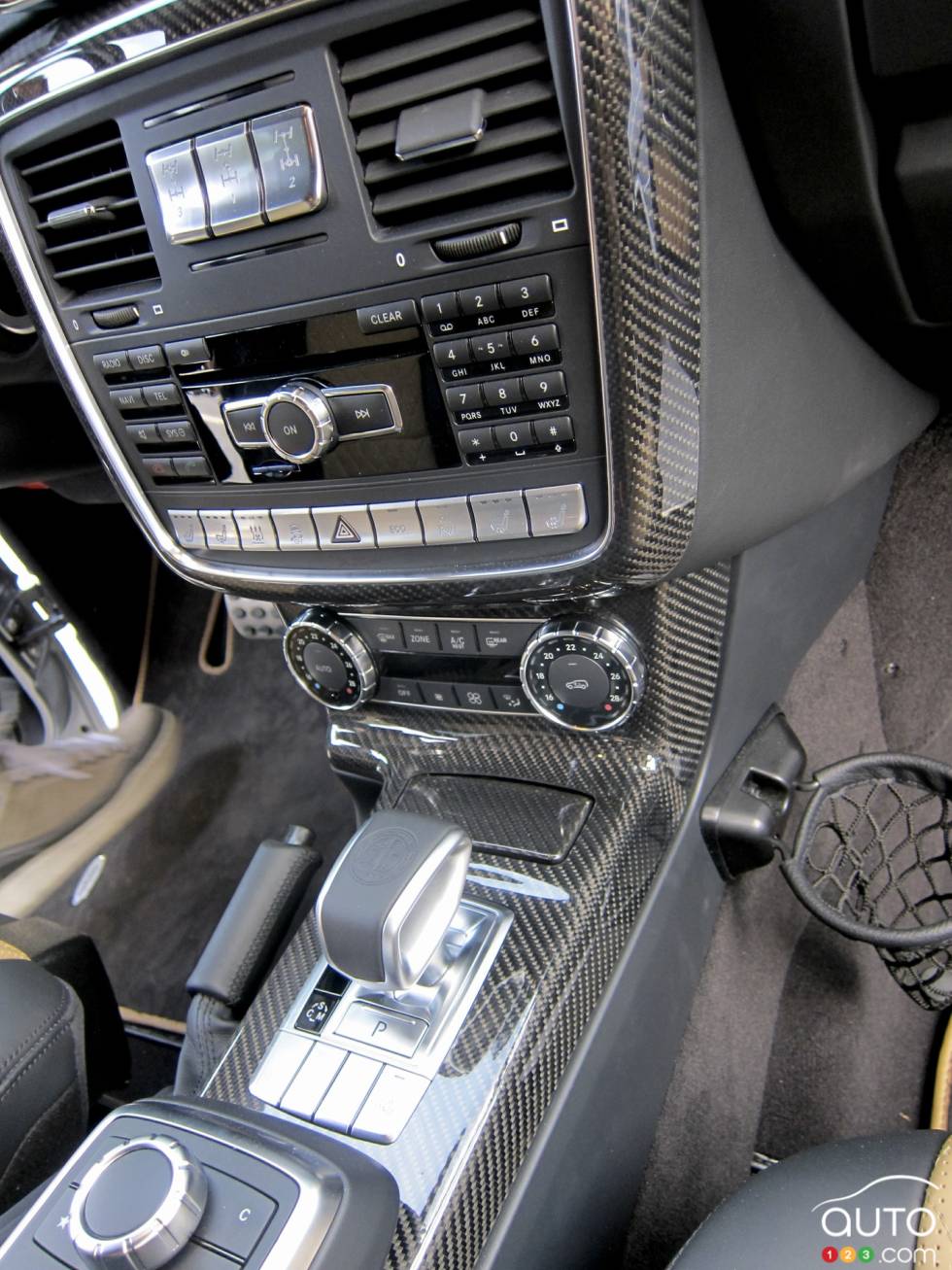 Audio and HVAC controls