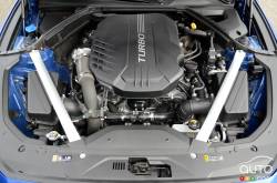 Motor of the 2019 Genesis-3.3T-Sport