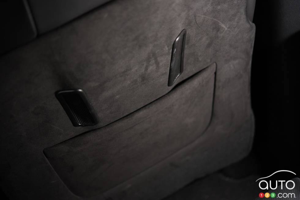 Détail intérieur du Cadillac Escalade 2016