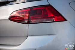 Feux arrière de la Volkswagen Golf GTI 2016