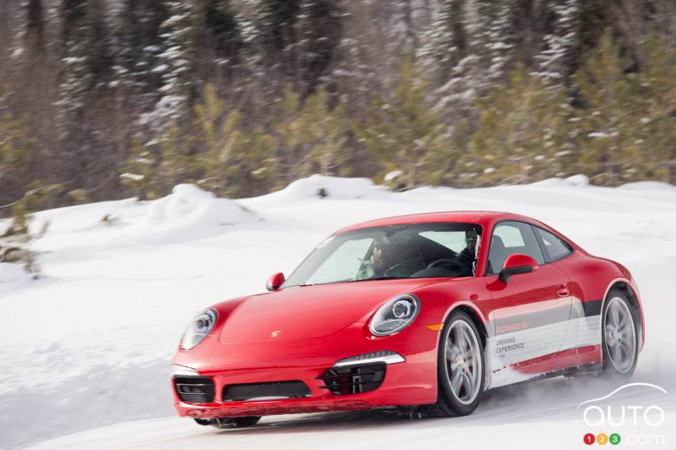 action photo on and off the track