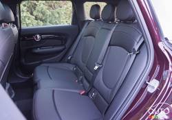 Banquette arrière de la MINI Cooper S Clubman 2016