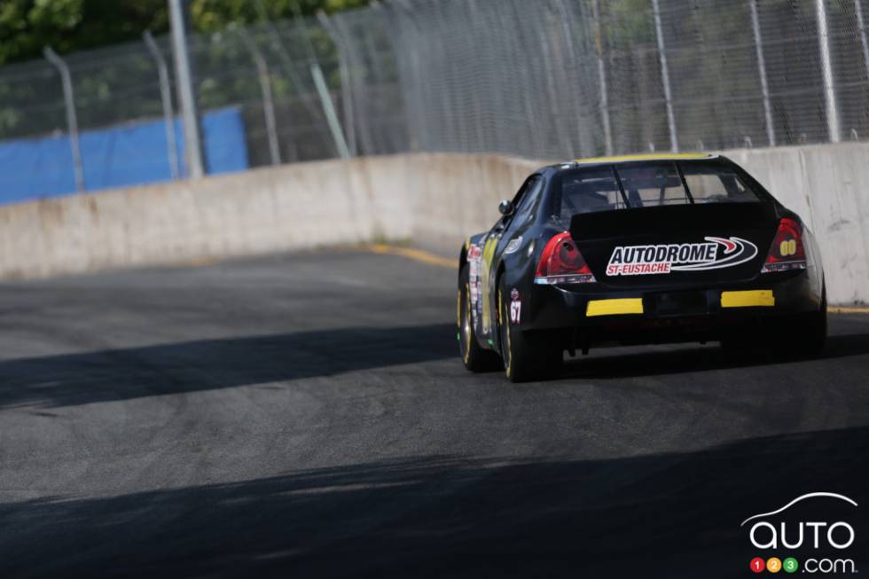 action sur piste et hors piste