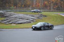 front 3/4 action view